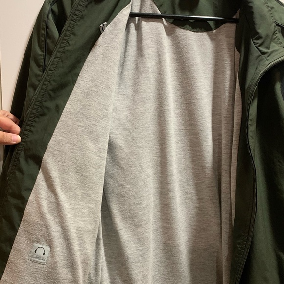 Nike Windbreaker Jacket Mens Large Olive Green - Picture 6 of 6